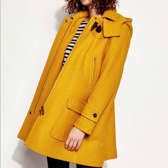 Joules Jackets & Blazers - Joules Wool Duffle Coat 8 Jacket Brand Name Hooded